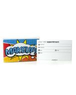 Agenda Appointment Cards - Pop Art - Makeup 100pk