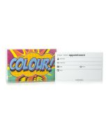 Agenda Appointment Cards - Pop Art - Colour 100pk