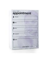 Agenda Appointment Cards - Therapist - Purple/White 100pk