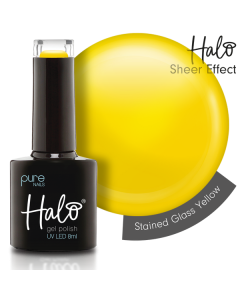 Halo Gel Polish - Stained Glass Yellow 8ml