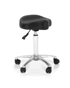 REM Mustang Stylist Stool - Black